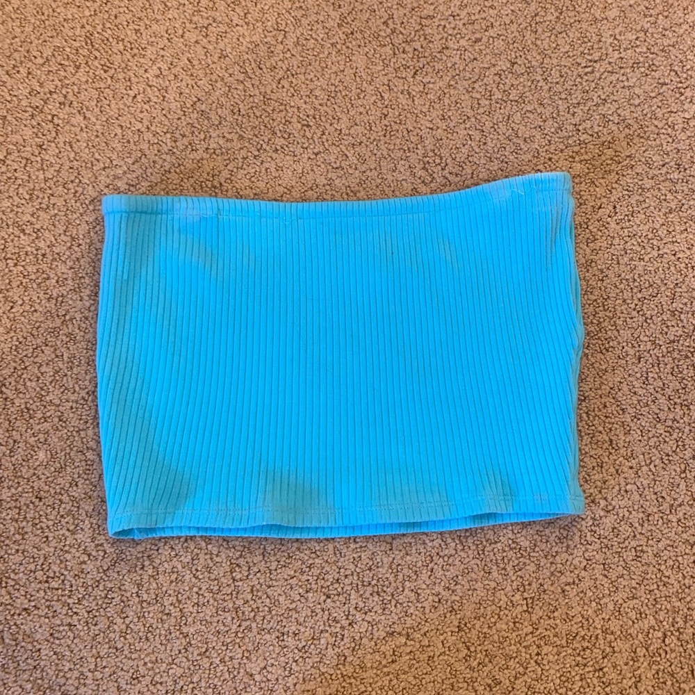 Blue Tube Top from Urban Outfitters